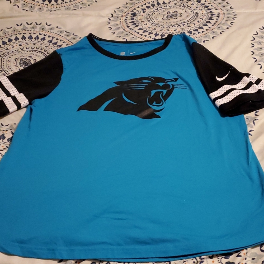Nike Carolina Panthers ladies TShirt XL